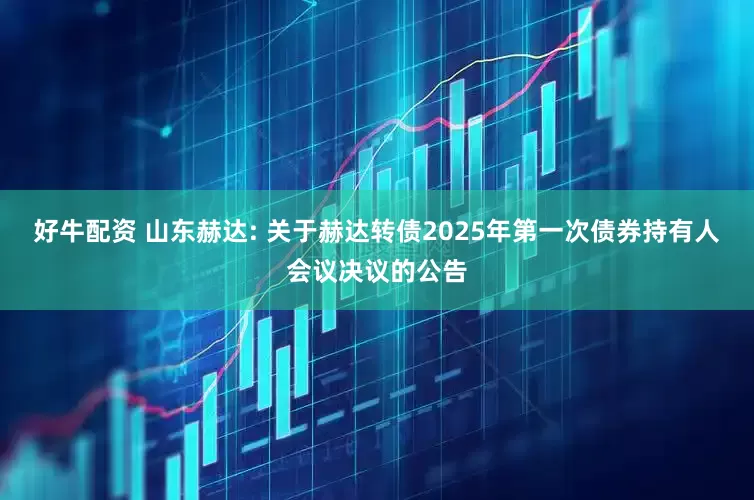 好牛配资 山东赫达: 关于赫达转债2025年第一次债券持有人会议决议的公告